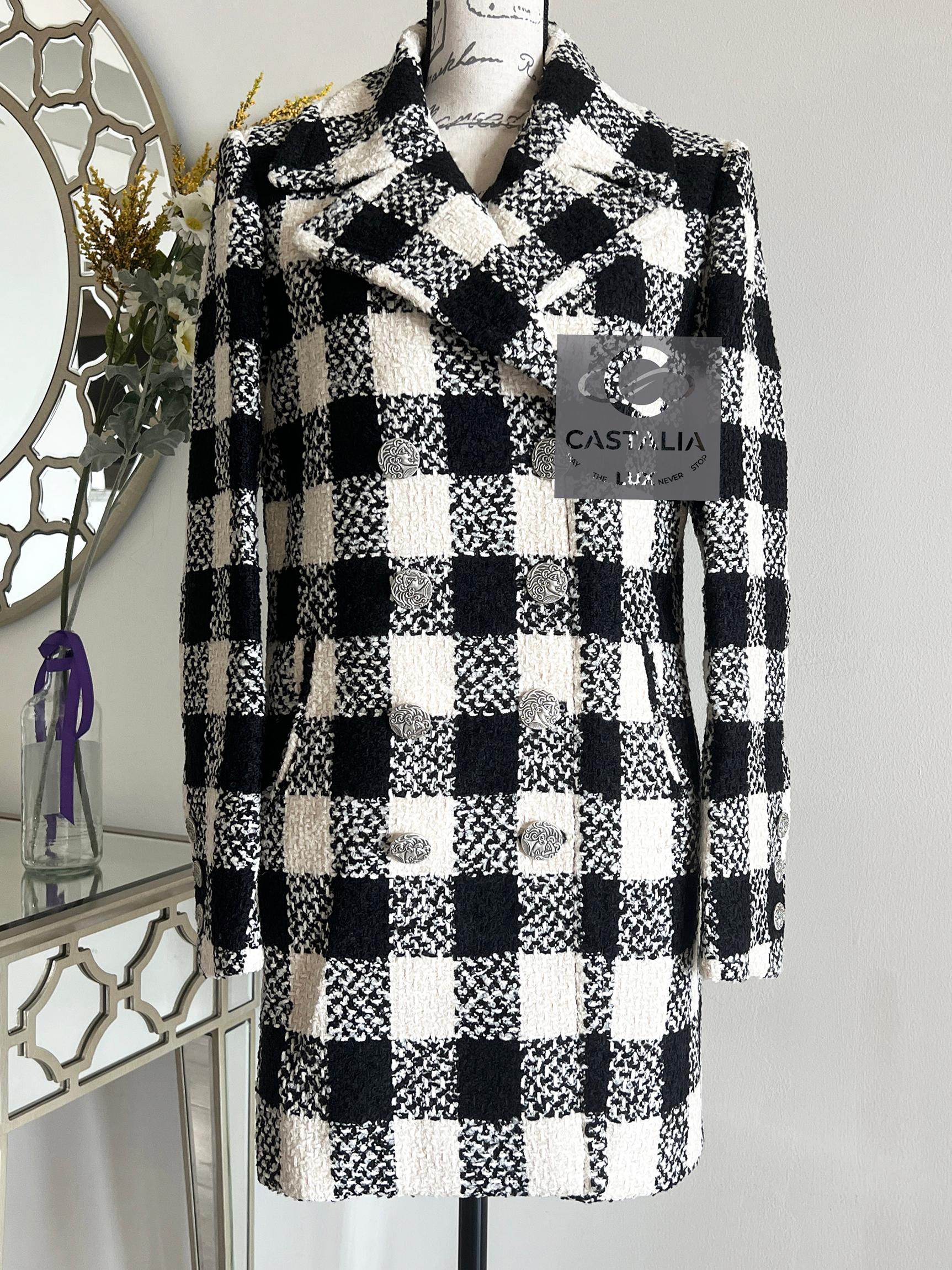 Chanel 11K$ Nuova giacca in tweed stile William Williams 36 FR in vendita 8