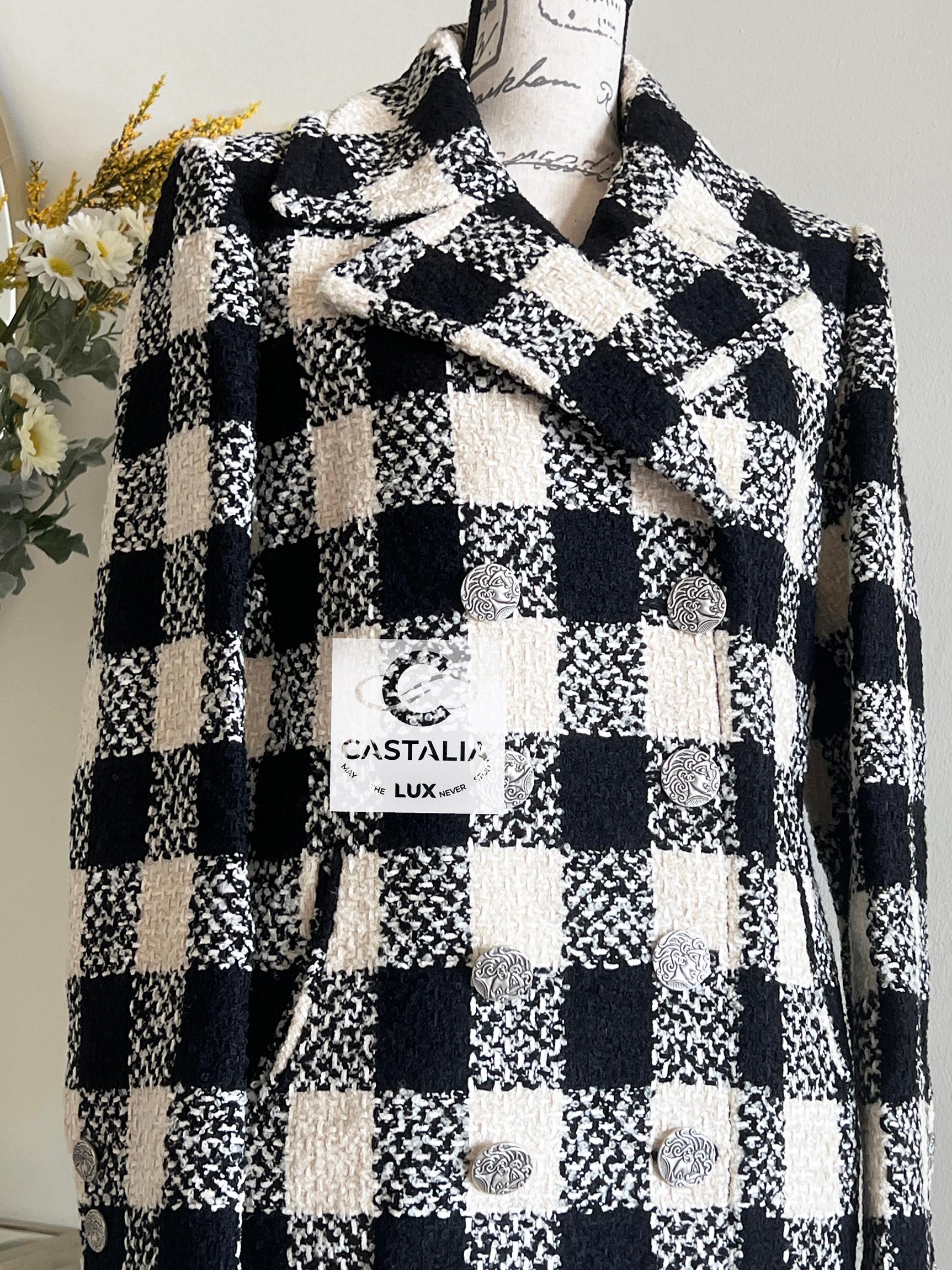 Chanel 11K$ Nuova giacca in tweed stile William Williams 36 FR in vendita 9