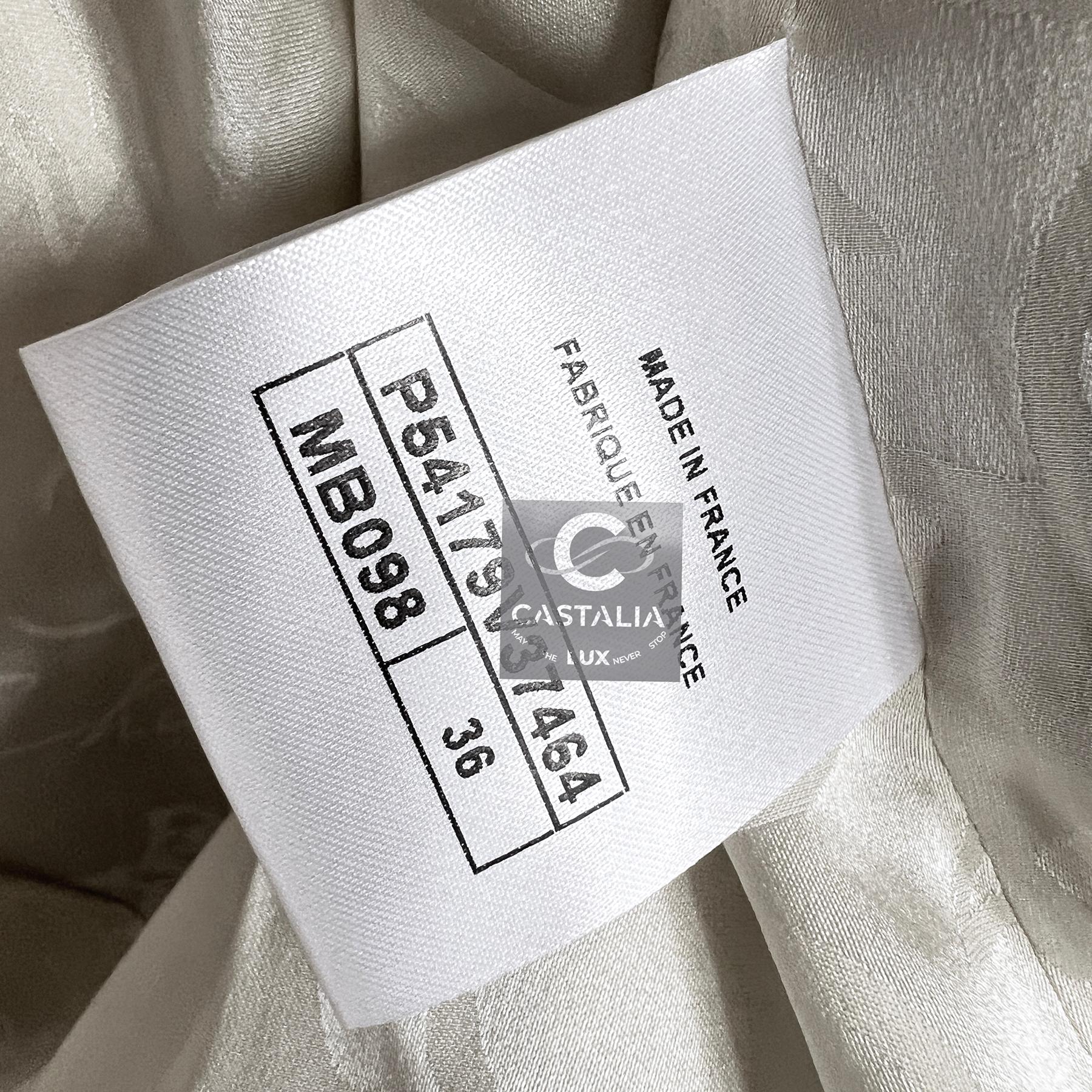 Chanel 11K$ Nuova giacca in tweed stile William Williams 36 FR in vendita 14
