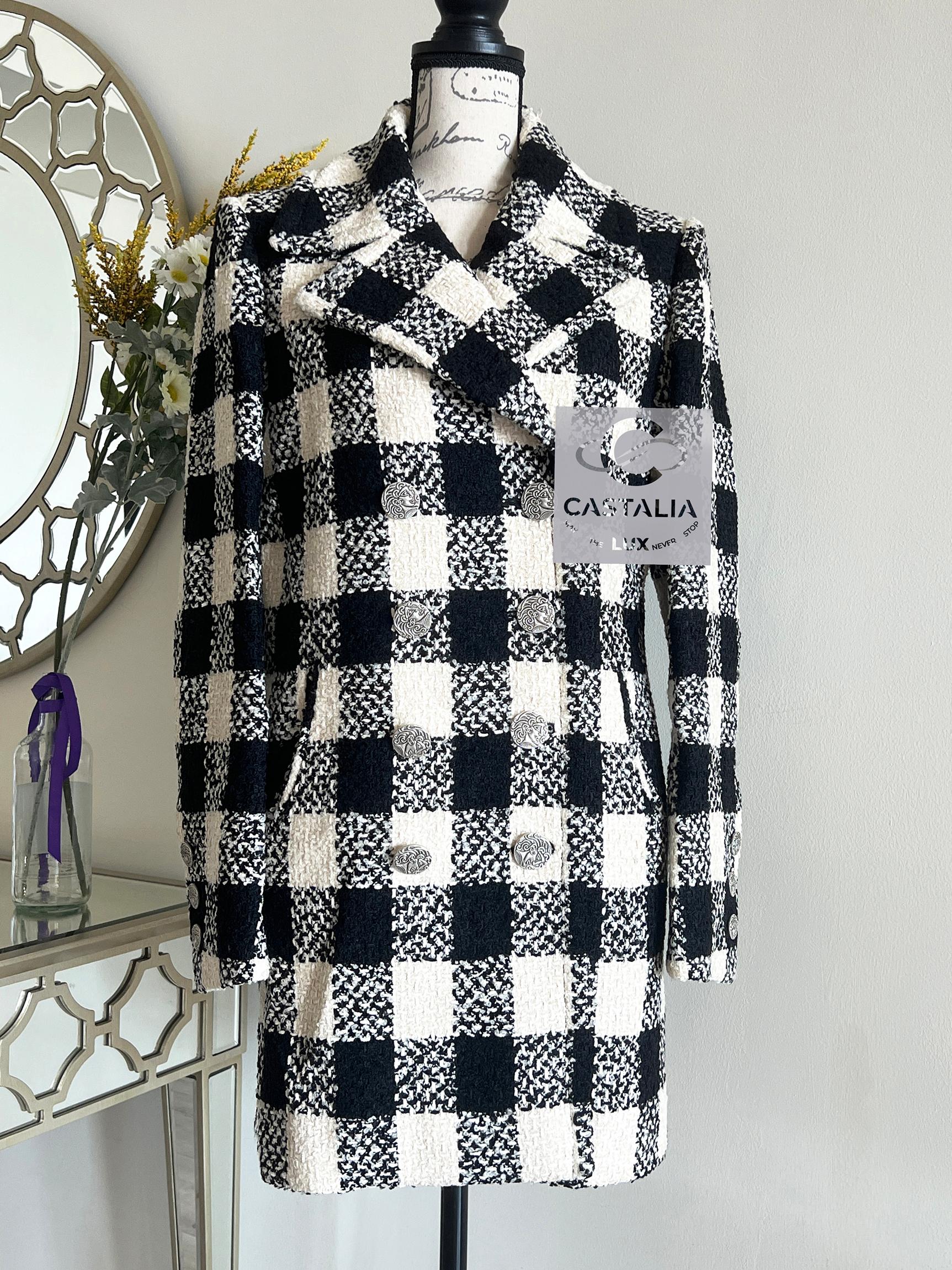 Chanel 11K$ Nuova giacca in tweed stile William Williams 36 FR in vendita 3
