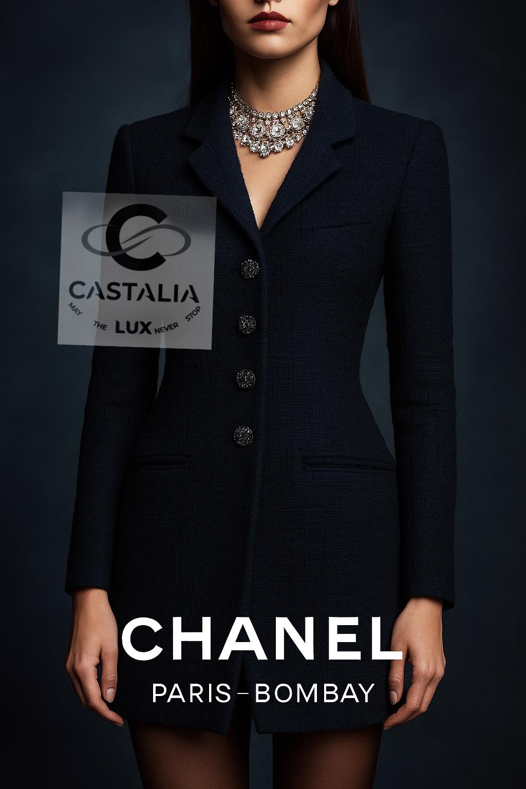 Giacca Chanel in tweed nero con bottoni Jewell - Collezione Paris / Bombay for Karl Lagerfeld

~ Una raffinata incarnazione dell'opulenza orientale e della precisione parigina, 
questa giacca Chanel in tweed nero della collezione Paris / BOMBAY