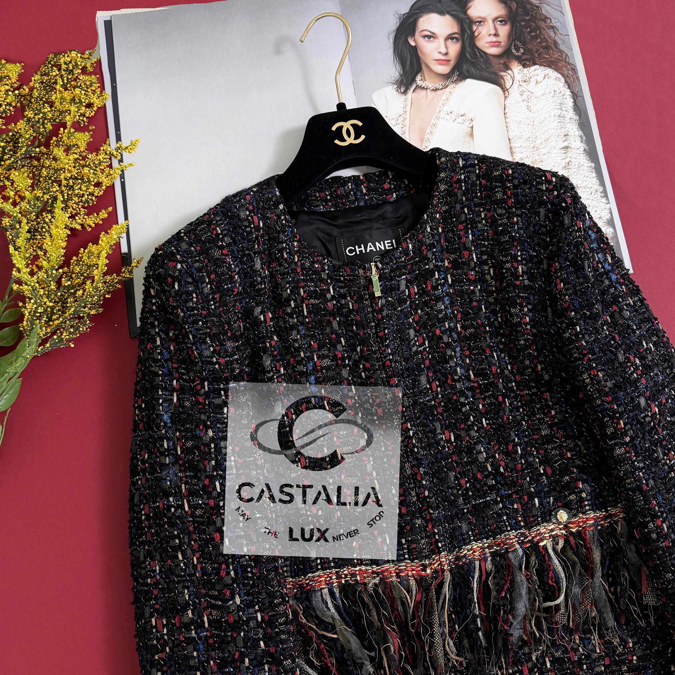 Chanel 11K$ Paris / Cosmopolite Lesage Giacca in tweed 40 FR in vendita 2