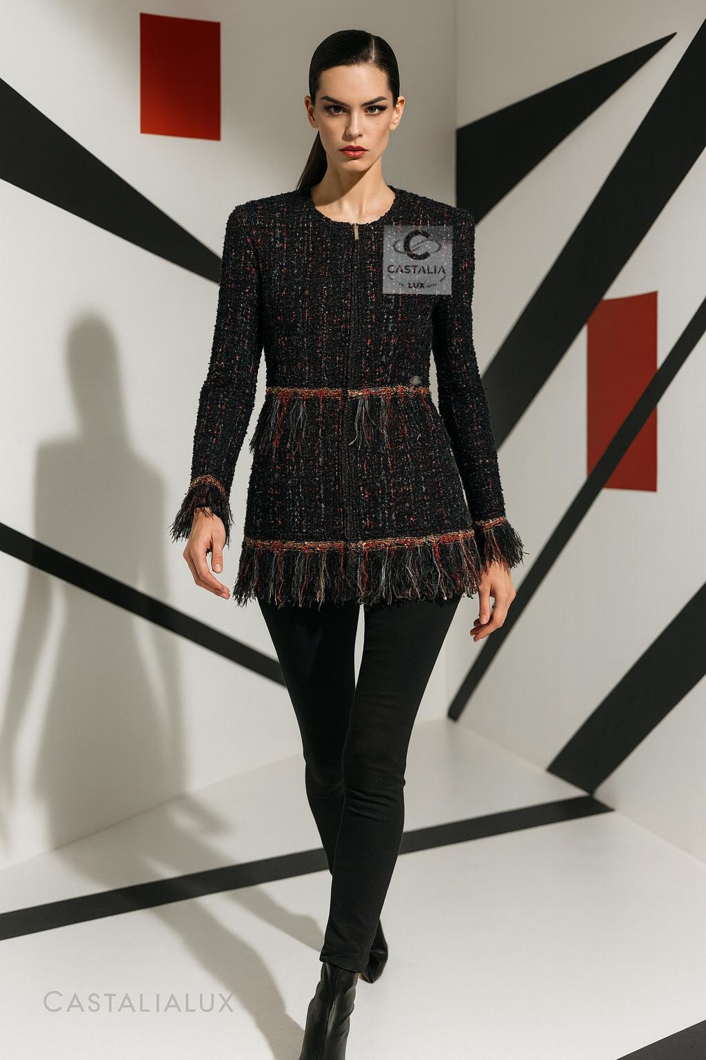 Chanel 11K$ Paris / Cosmopolite Lesage Tweed Jacket 40 FR For Sale 4
