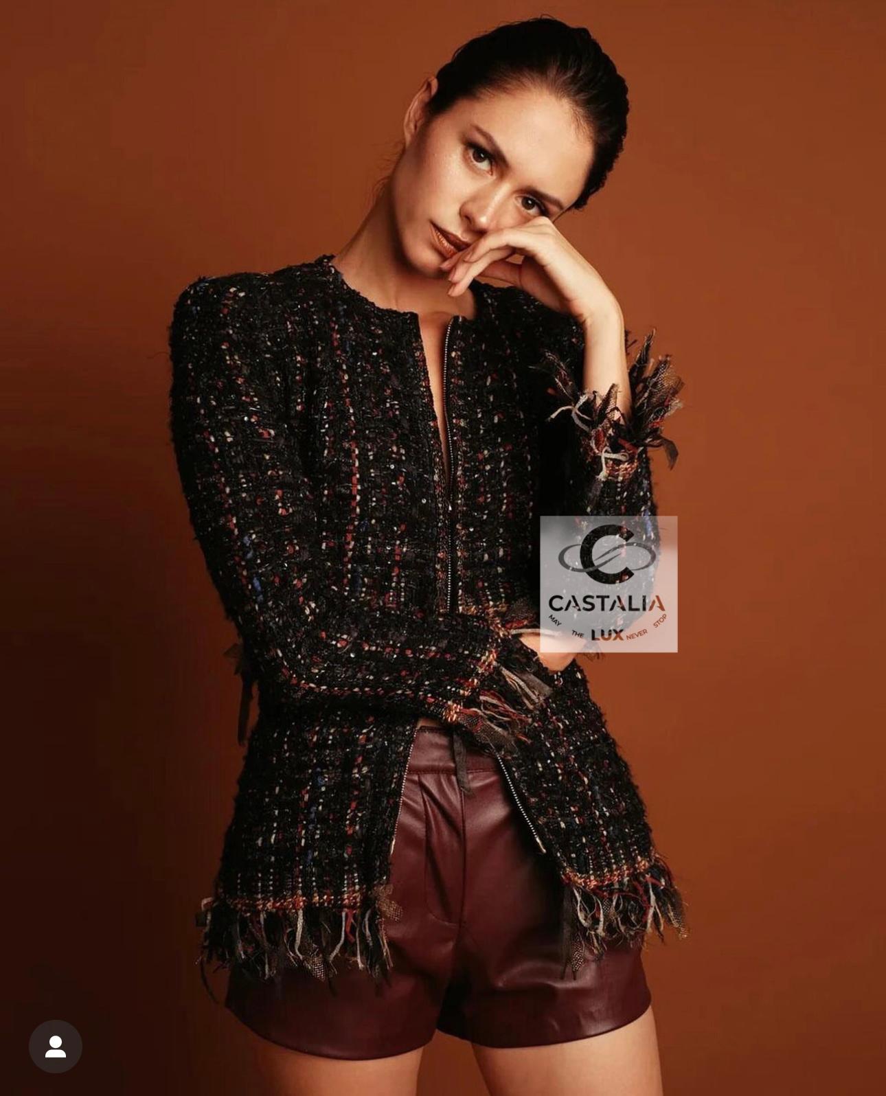 Chanel 11K$ Paris / Cosmopolite Ribbon Tweed Jacket 2