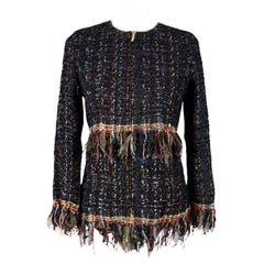 Chanel 11K$ Paris / Cosmopolite Ribbon Tweed Jacket