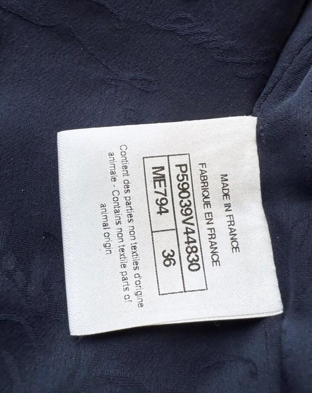 Chanel 11K$ Paris / Hamburg Runway Tweed Jacket 36 FR 5