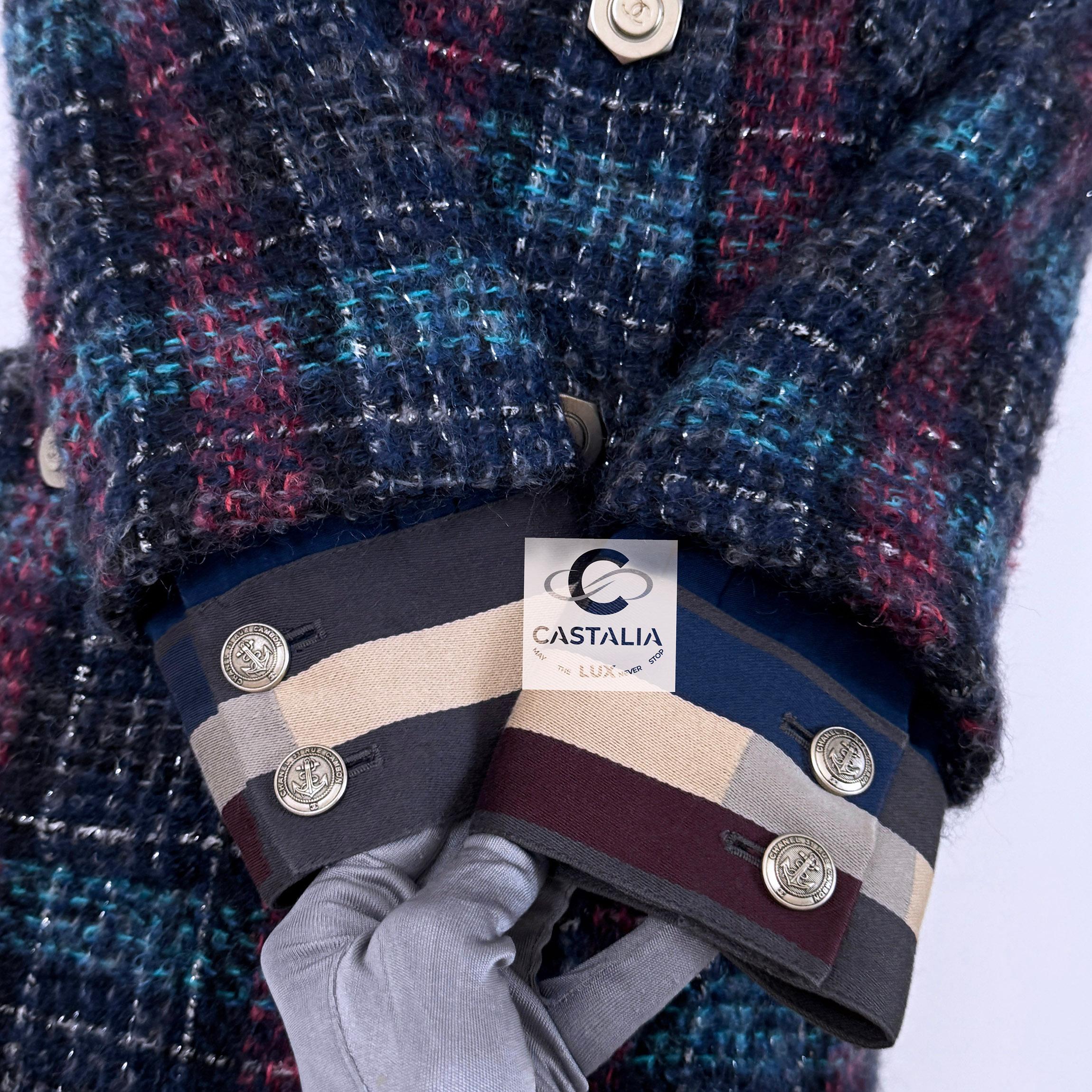 Chanel 11K$ Paris / Hamburg Runway Tweed Jacket 36 FR 2