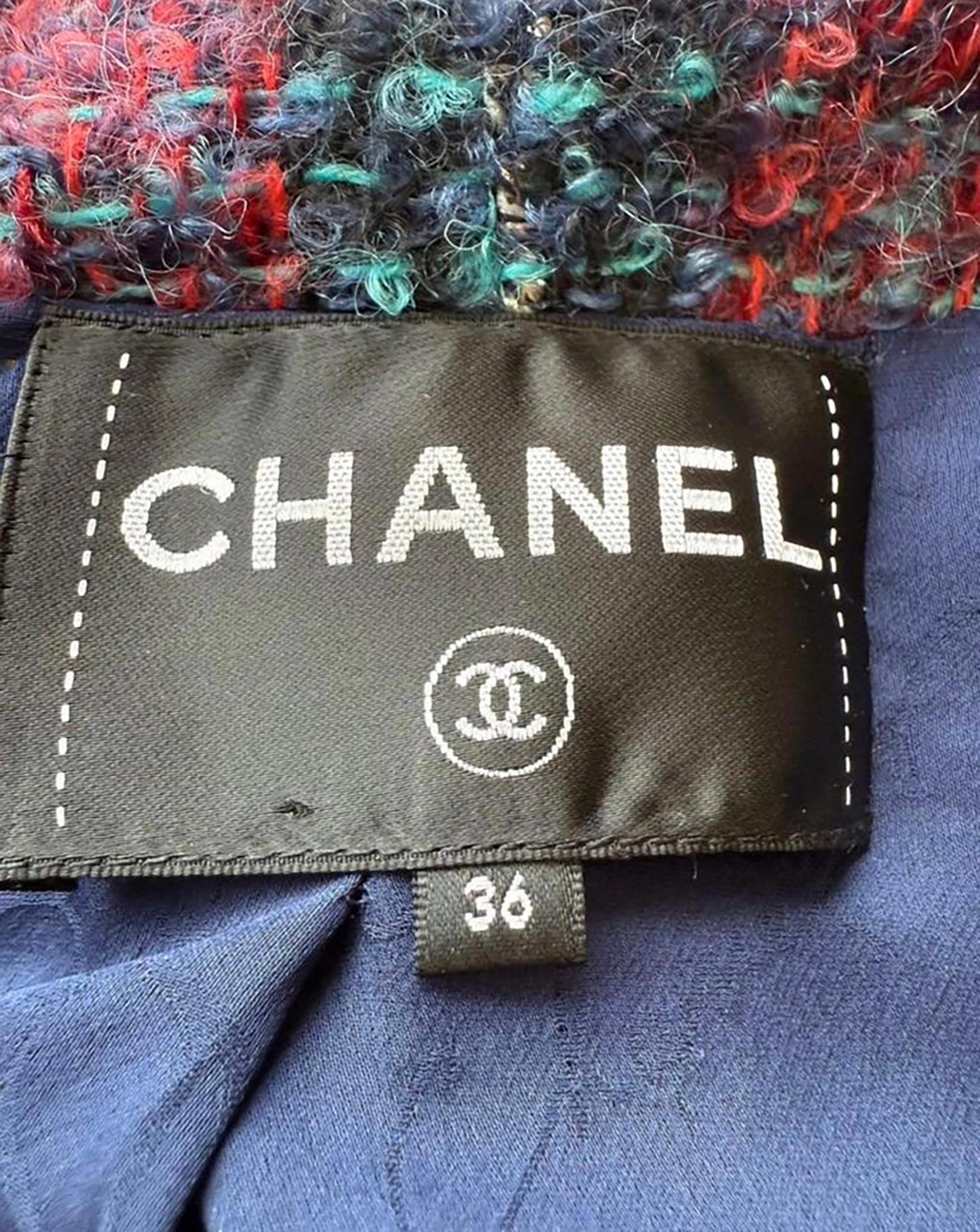 Chanel 11K$ París / Hamburgo Chaqueta de tweed de pasarela 36 FR en venta 4