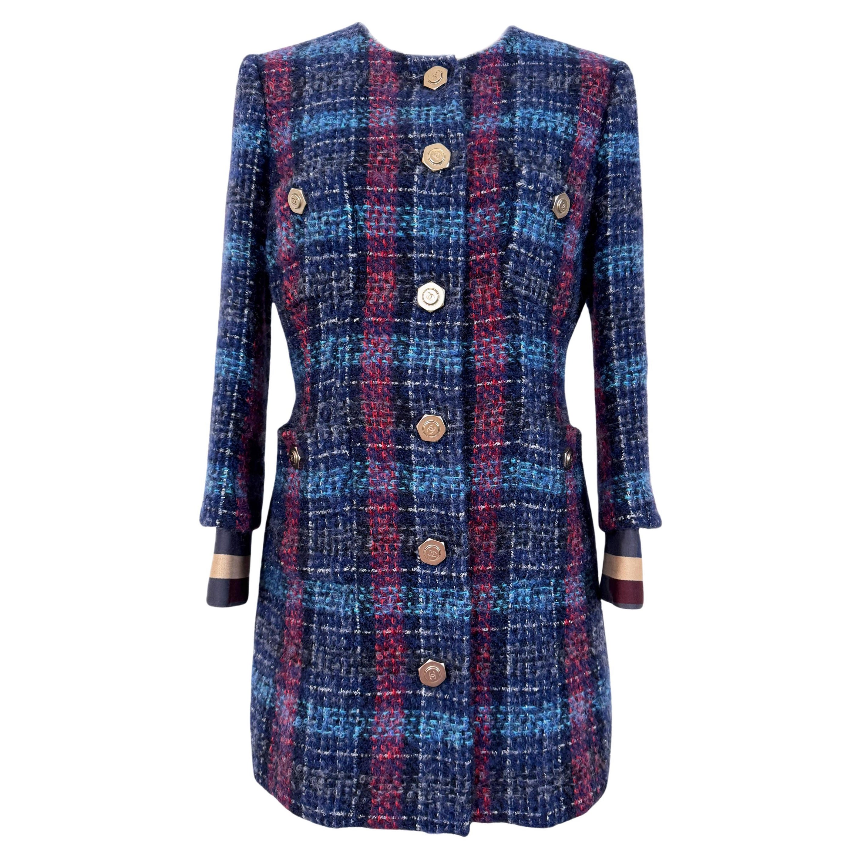 Chanel 11K$ Paris / Hamburg Runway Tweed Jacket 36 FR