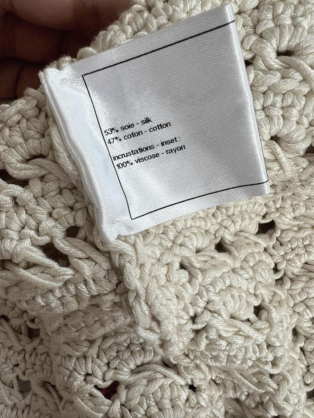 Chanel 11K$ Rare Collectors Crochet Jacket 15