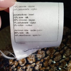 CHANEL 11S CC Logo Champagne Beige Knit Dress Sz.38