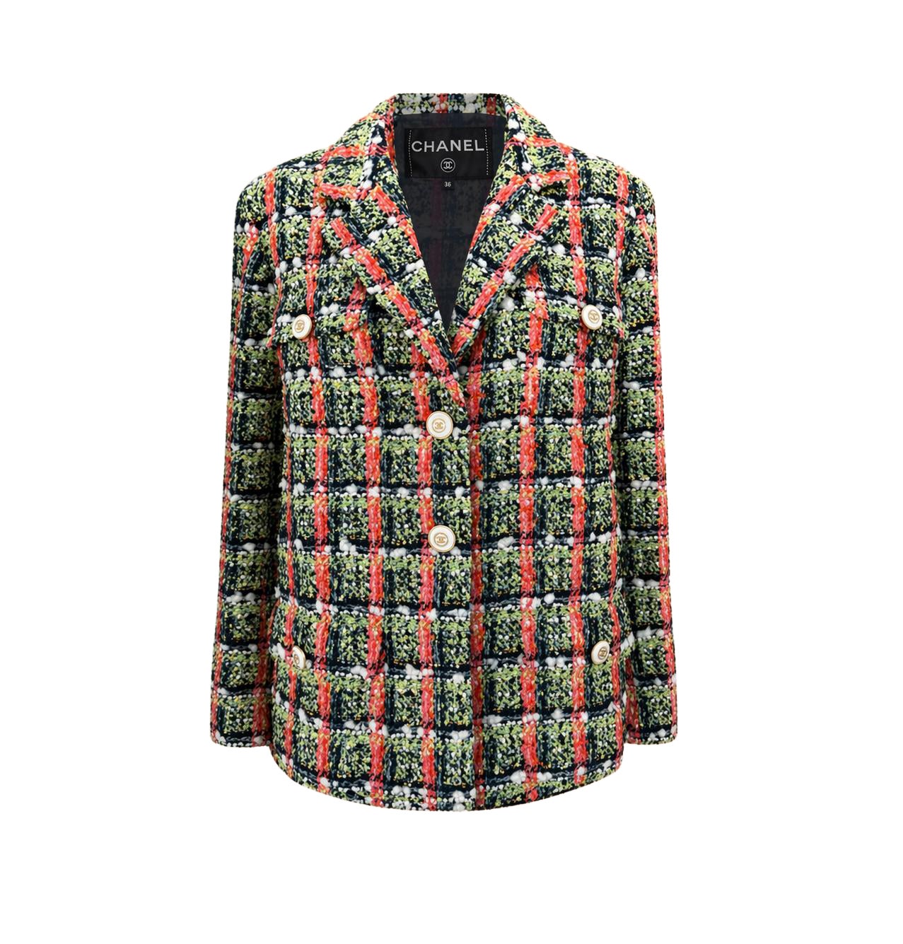 CHANEL 12K$ Iconic 2020 Anna Wintour Style Tweed Jacket 36 FR