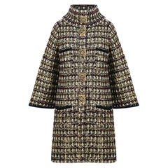 CHANEL 12K$ Iconic Collectible CC Gripoix Buttons Coat 34 FR