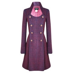 Chanel 12K$ Paris / Bombay Runway Tweed Coat 48 FR