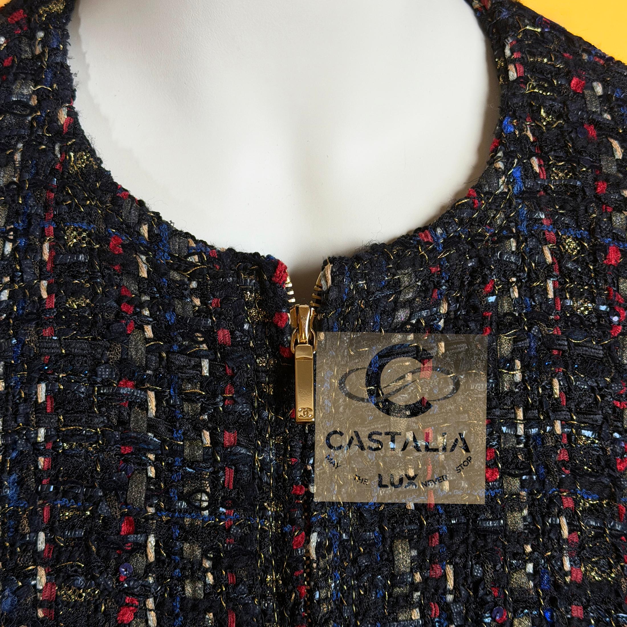 Chanel 12K$ Parigi / Giacca Lesage in tweed 38 FR in vendita 7