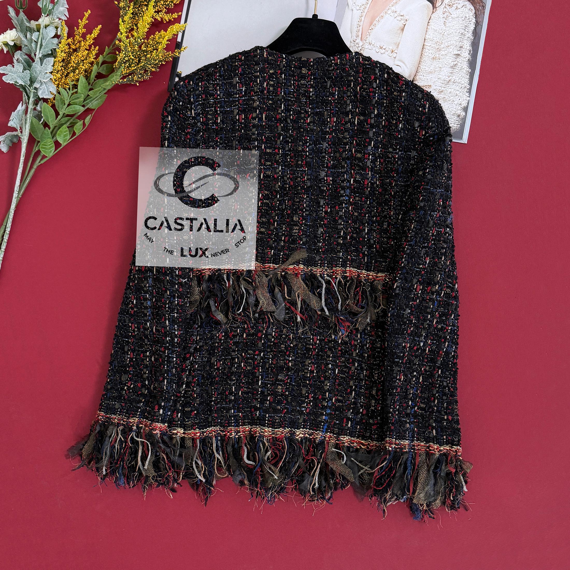 Chanel 12K$ Paris / Cosmopolite Lesage Tweed Jacket 38 FR For Sale 11