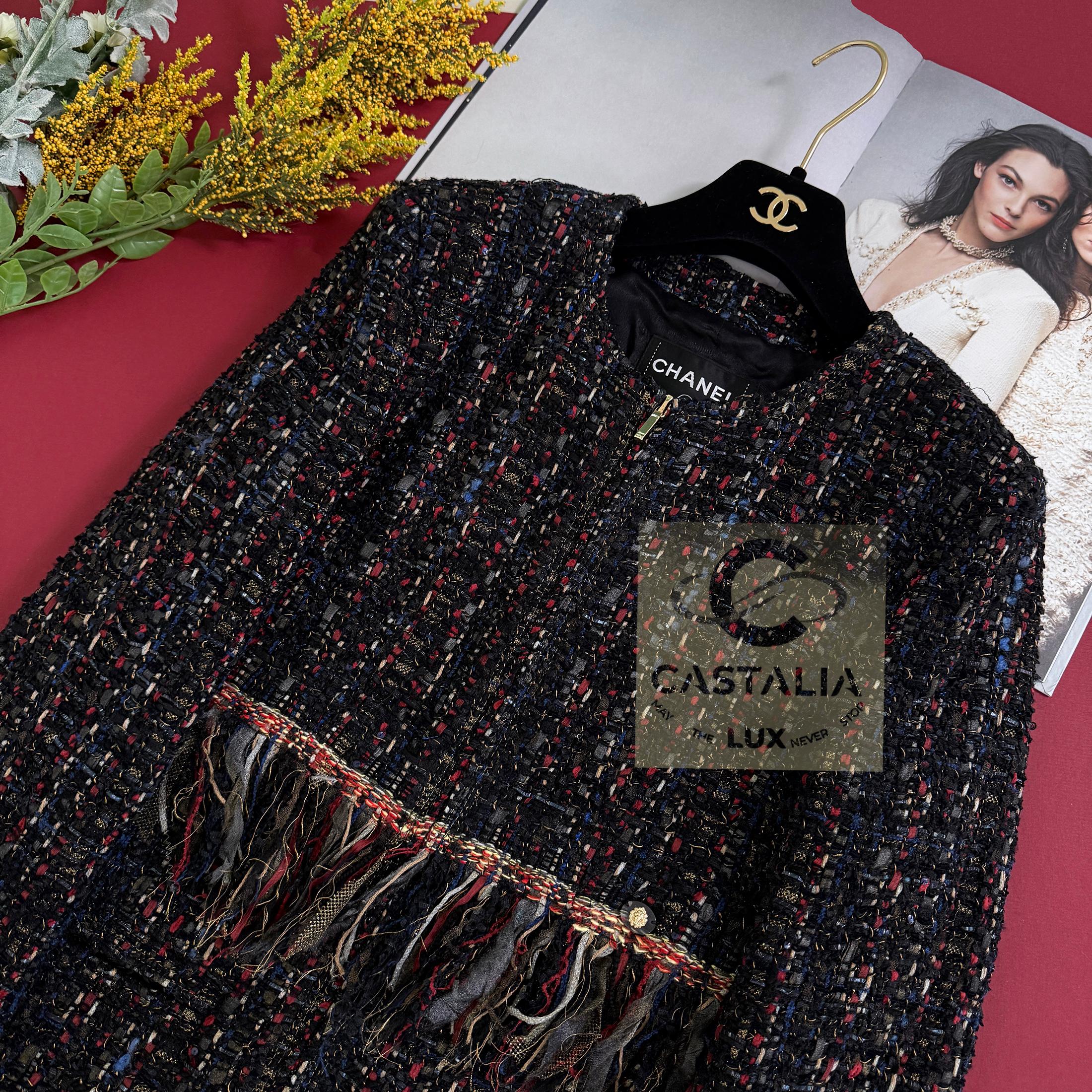 Chanel 12K$ Paris / Cosmopolite Lesage Giacca in tweed 40 FR in vendita 5