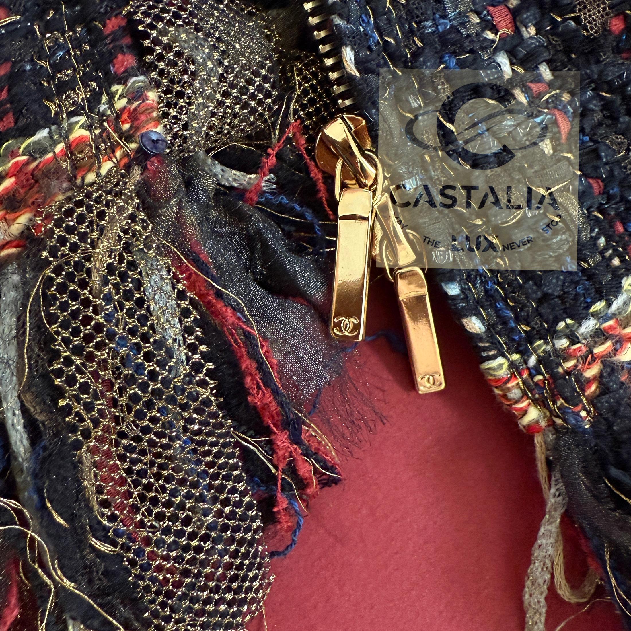 Chanel 12K$ Paris / Cosmopolite Lesage Giacca in tweed 40 FR in vendita 8