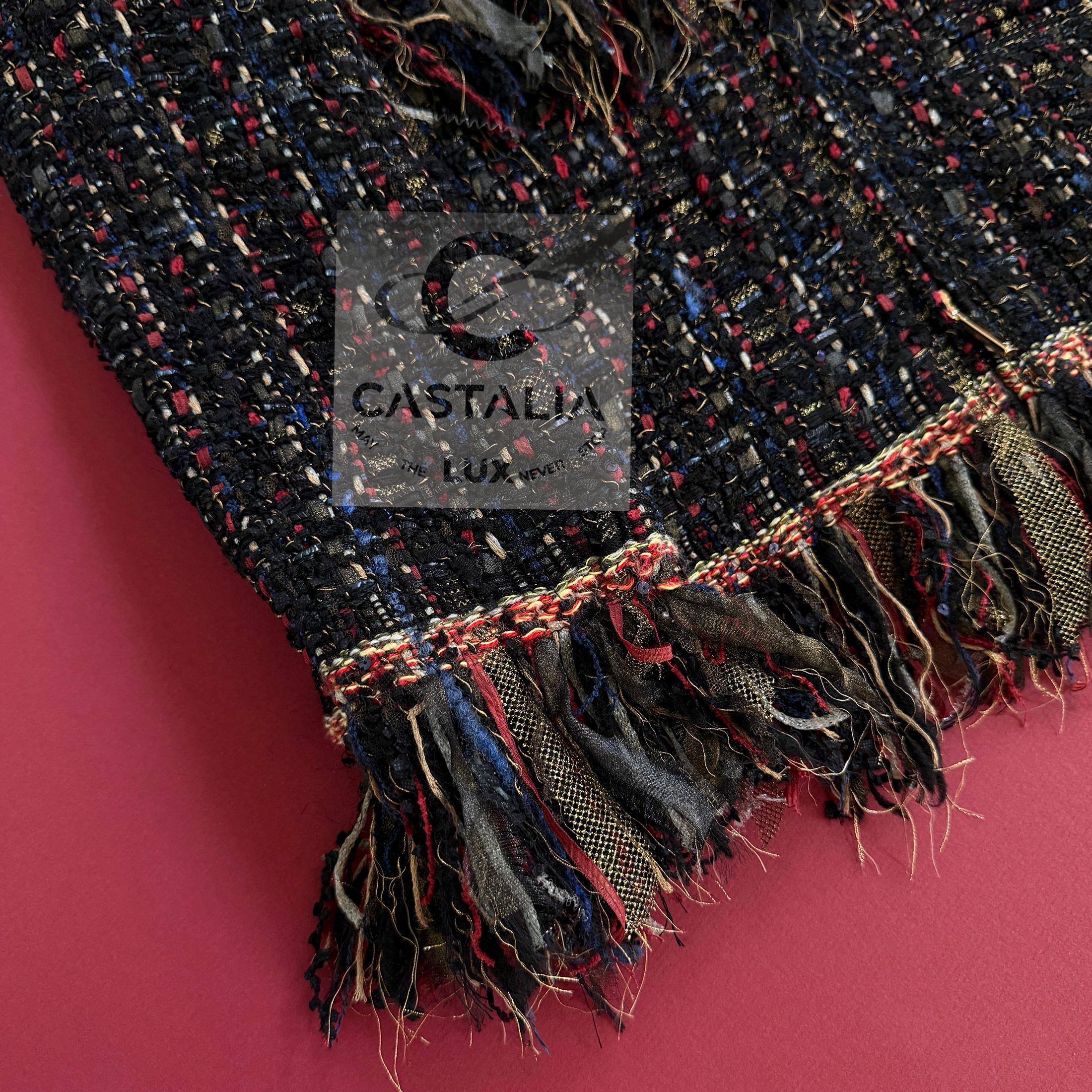 Chanel 12K$ Paris / Cosmopolite Lesage Giacca in tweed 40 FR in vendita 10