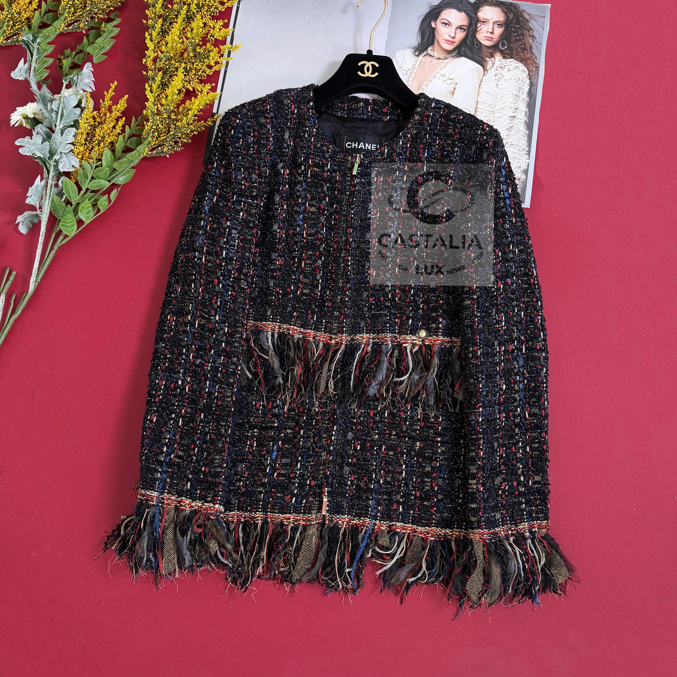 Chanel 12K$ Paris / Cosmopolite Lesage Giacca in tweed 40 FR in vendita 4