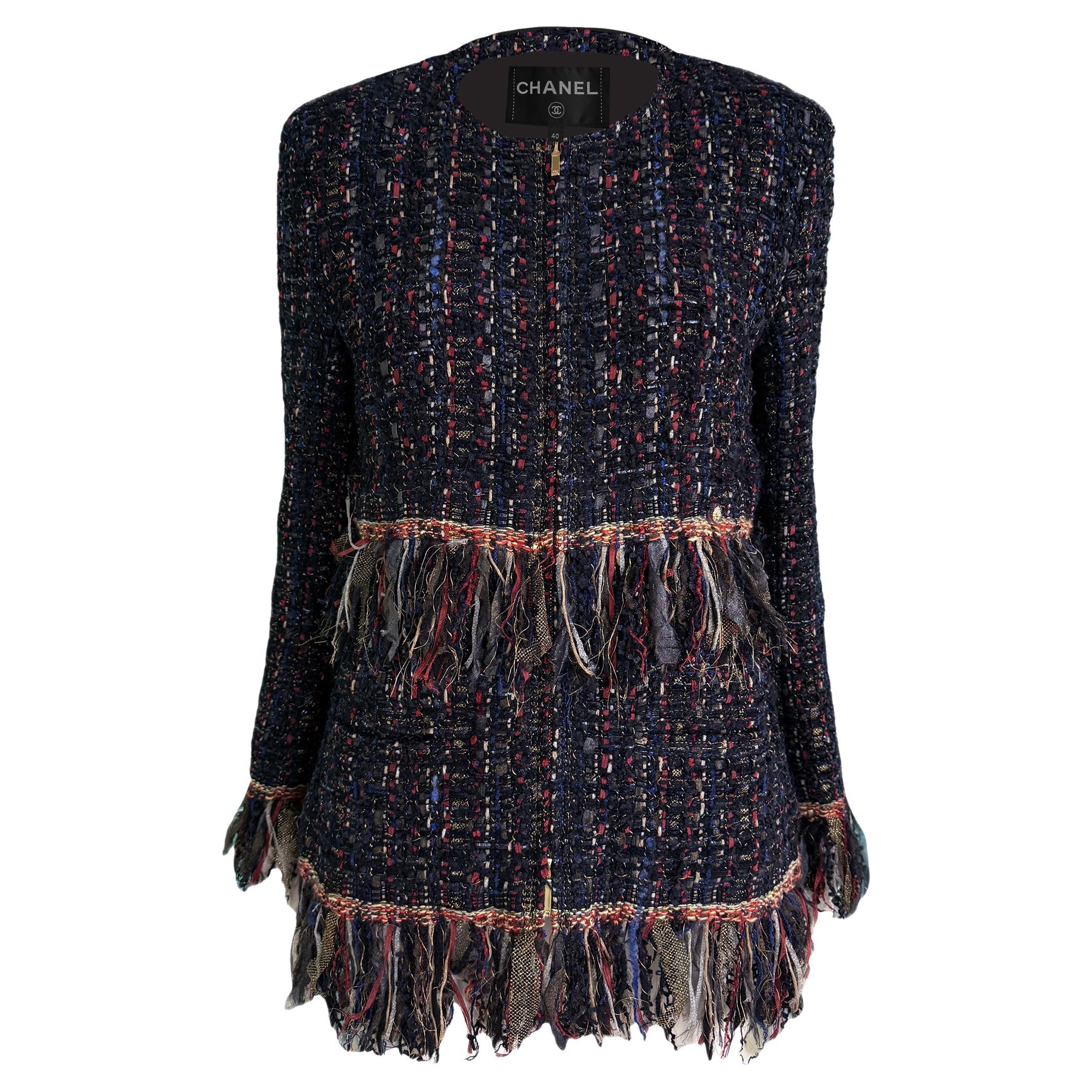 CHANEL 12K$ Paris / Cosmopolite Lesage Tweed Jacket 40 FR