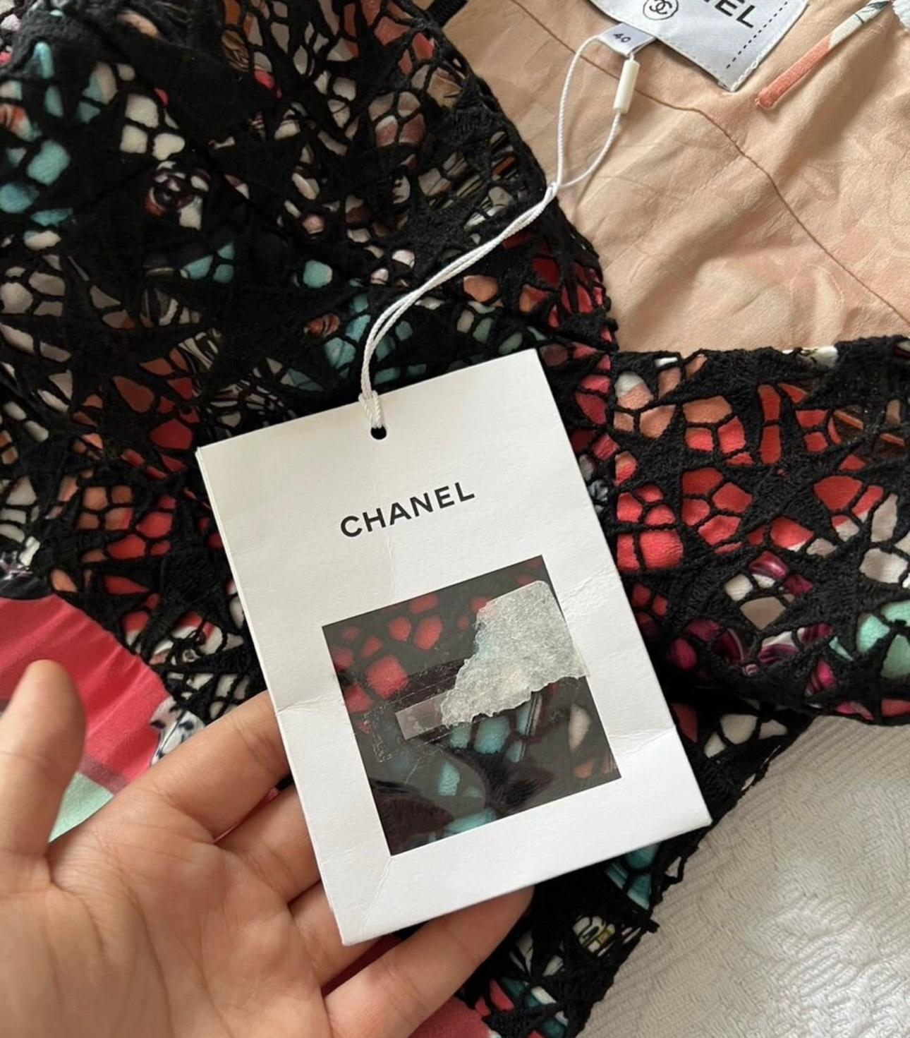 Women's or Men's Chanel 12K$ Paris / Cuba Retro Cars and CC Logo Maxi Dress