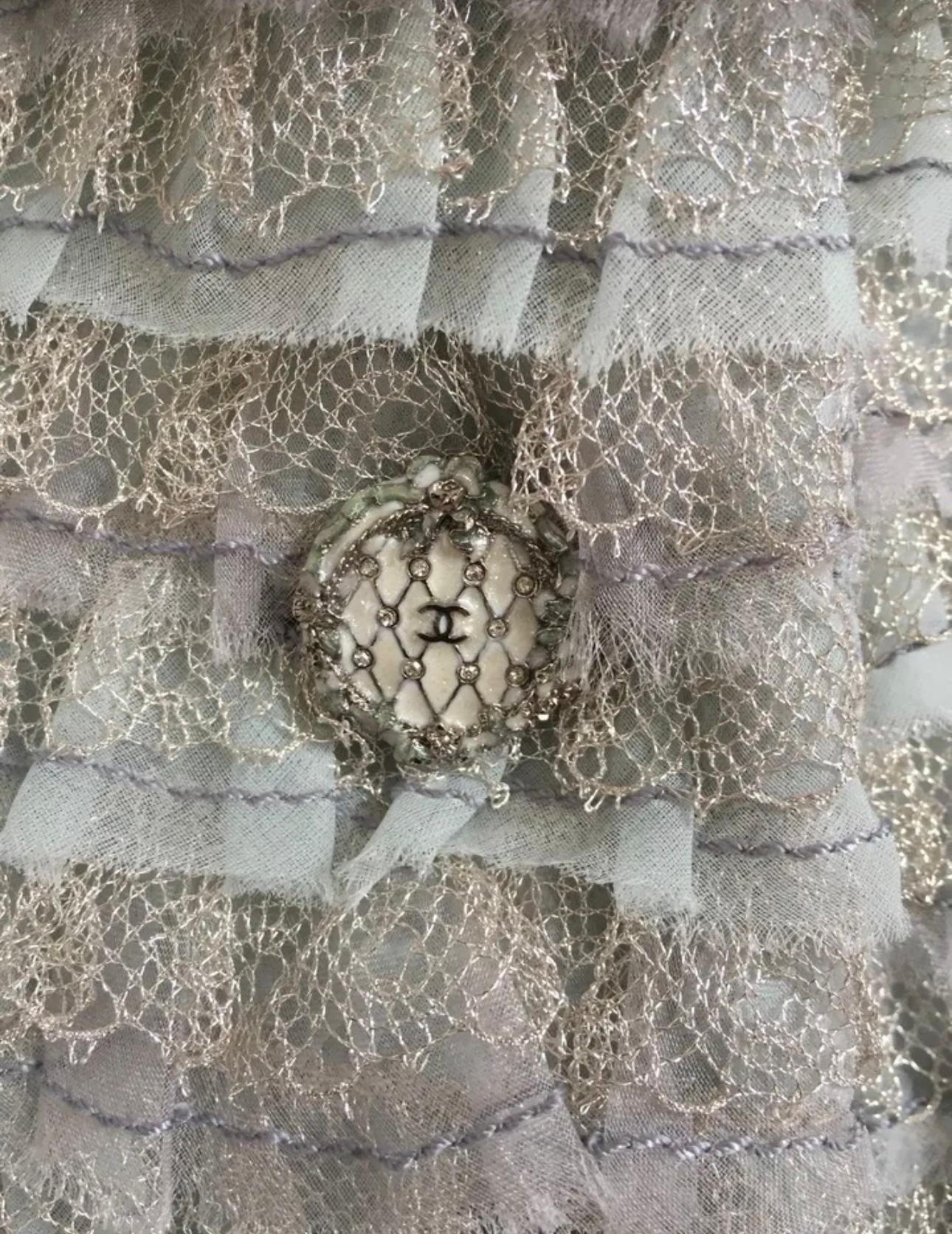 Chanel 12K$ Paris / Versaille Pastel Lesage Tweed Jacket 6