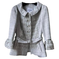 Chanel 12K$ Paris / Versaille Pastellfarbene Lesage-Tweedjacke aus Tweed