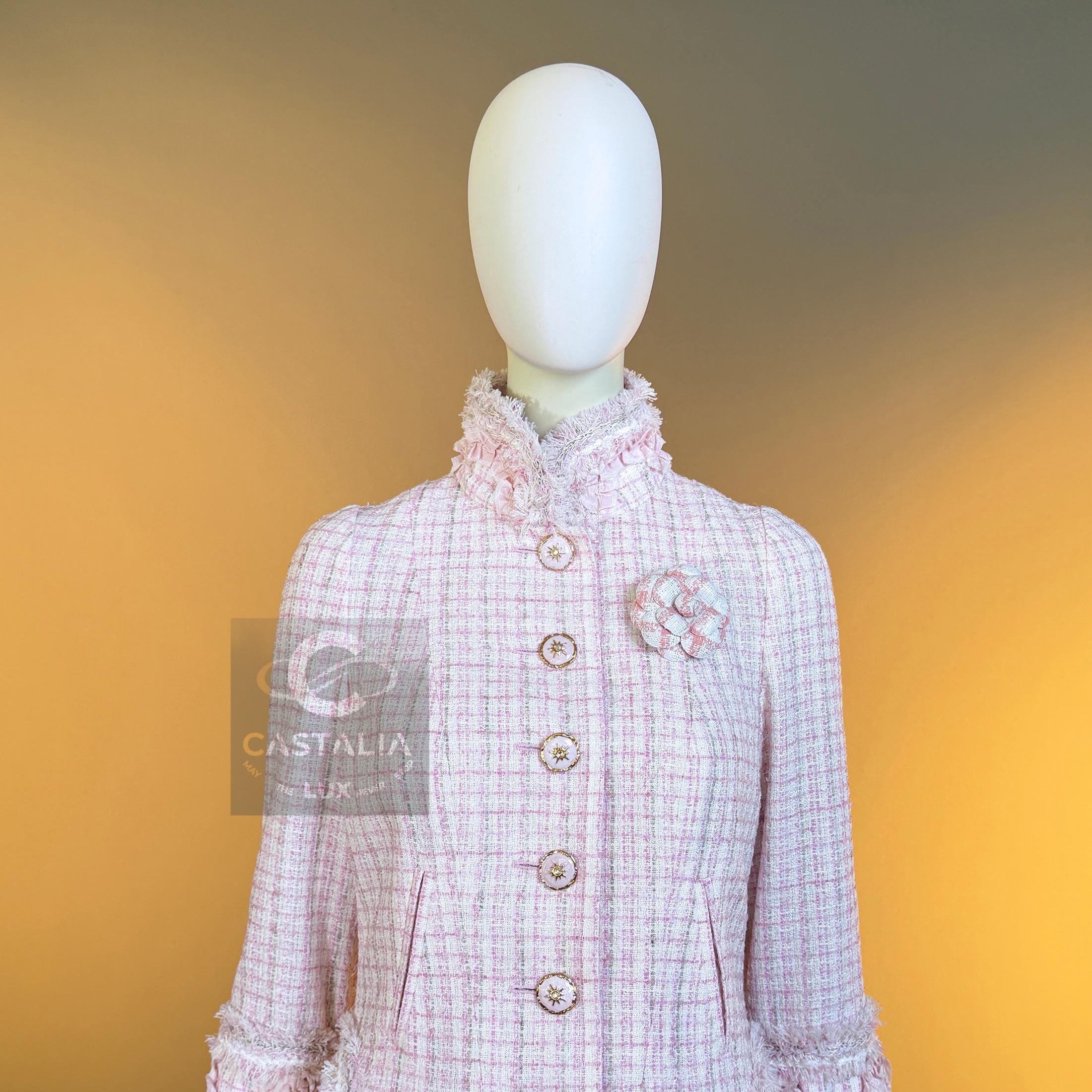 CHANEL 12K$ Paris / Versailles Barock Style Tweed Jacke 36 FR im Angebot 12