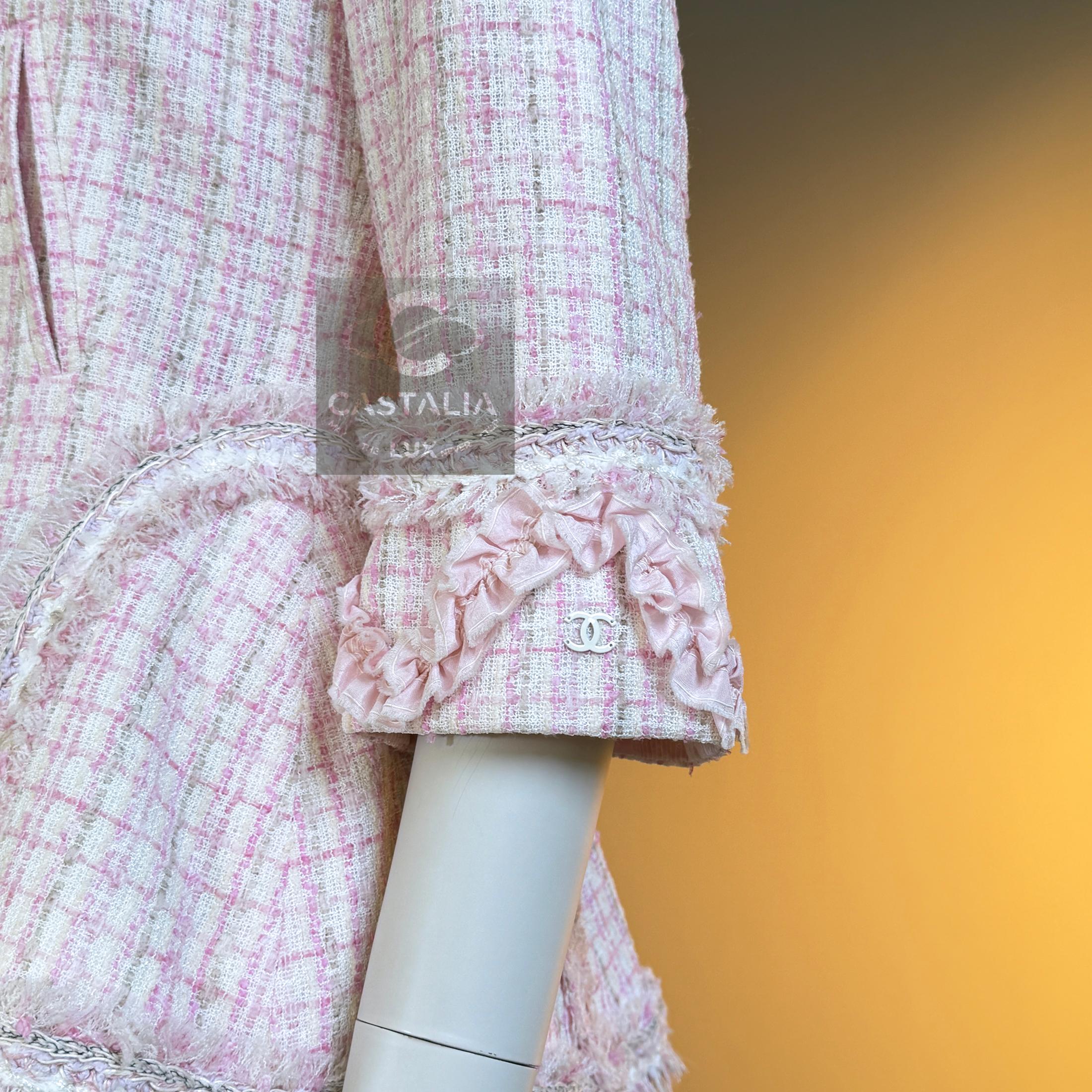 CHANEL 12K$ París / Versalles Chaqueta de tweed estilo barroco 36 FR en venta 14