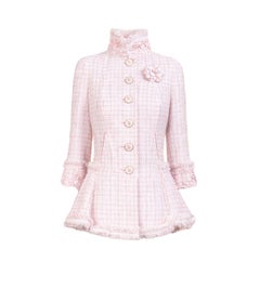 CHANEL 12K$ Paris / Versailles Barock Style Tweed Jacke 36 FR