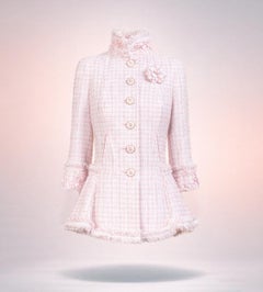 CHANEL 12K$ Paris / Versailles Baroque Style Tweed Jacket 36 FR