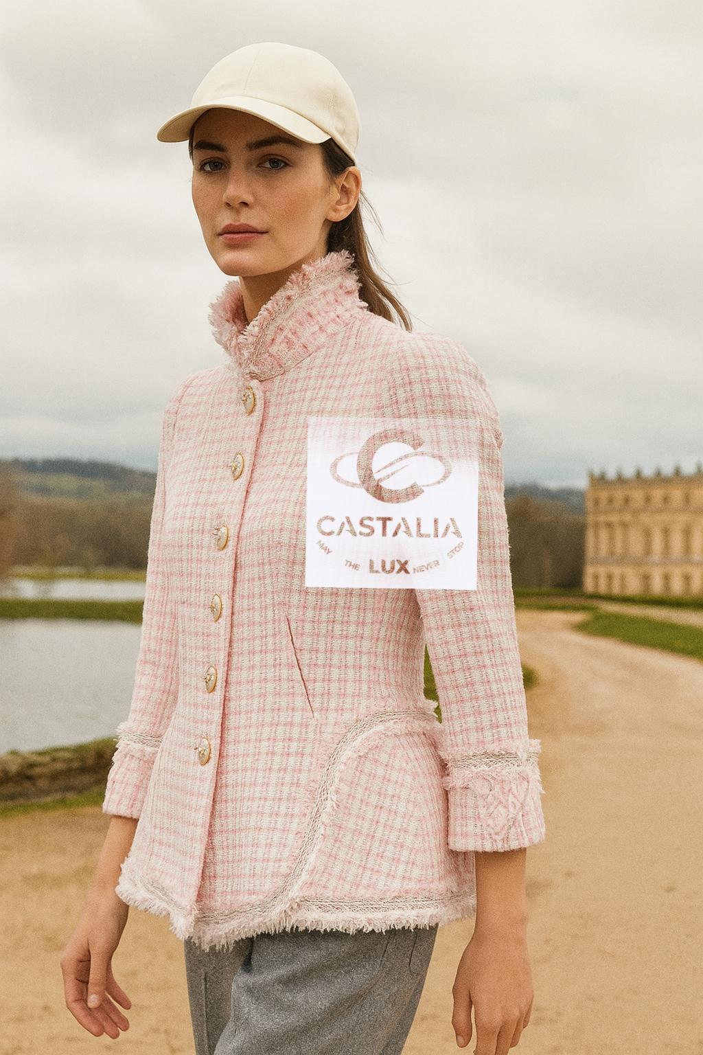 Chanel 12K$ Giacca in tweed barocco pastello 36 FR in vendita 4