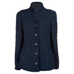 Chanel 13K$ COCO Brasserie Statement Giacca in tweed nero 36 FR