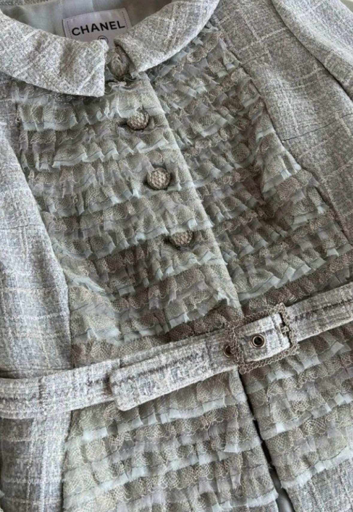Chanel 13K$ Collectors Paris / Versailles Tweed Jacket For Sale 6