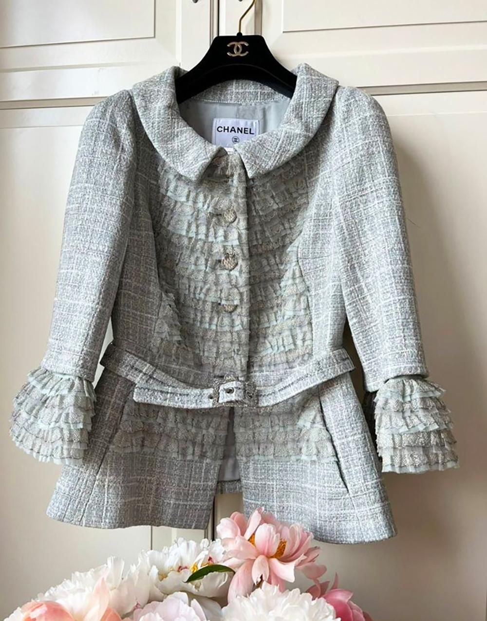 Chanel 13K$ Collectors Paris / Versailles Tweed Jacket For Sale 7