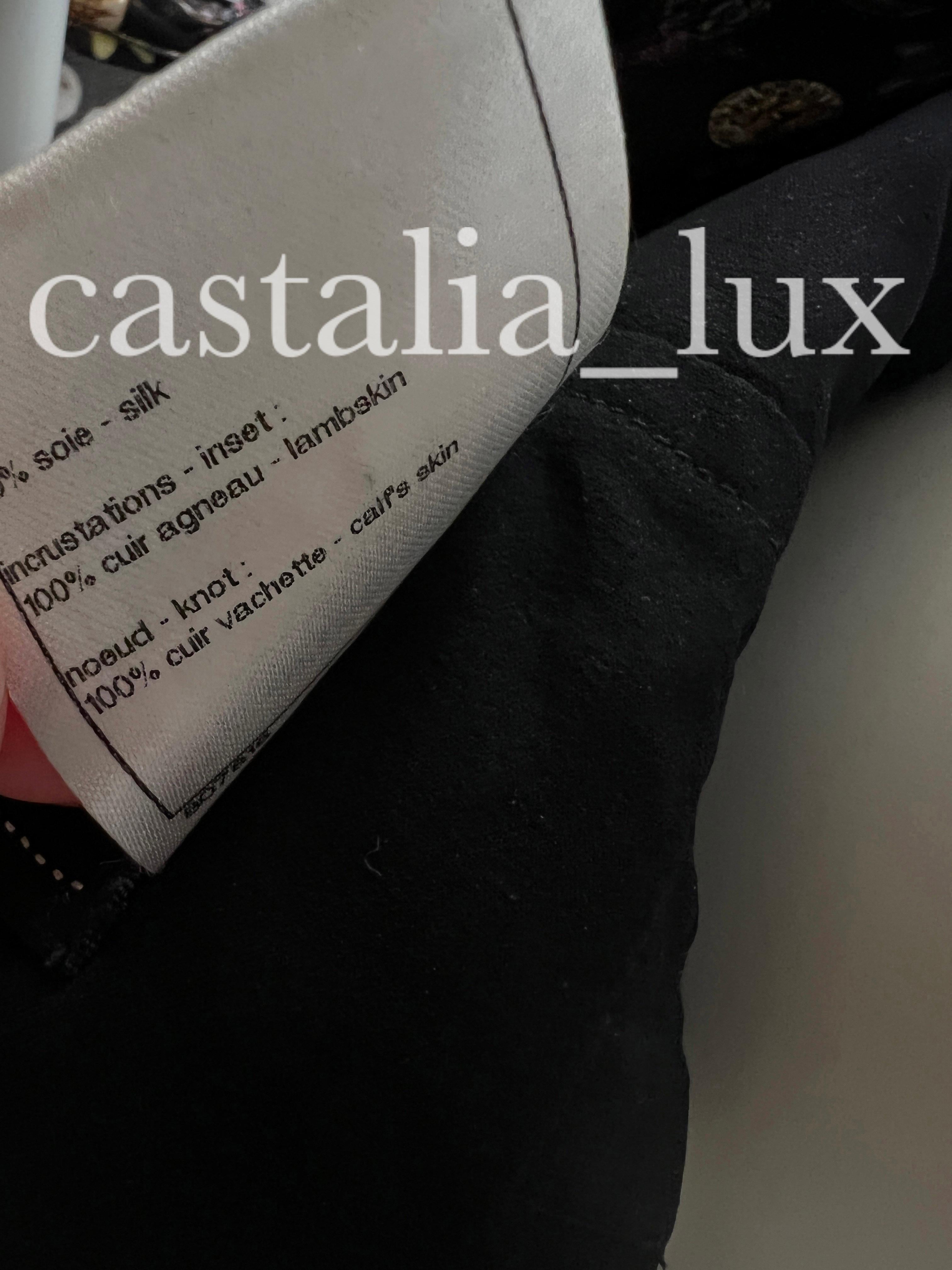 Chanel 13K$ Maxi Silk CC Logo Dress 8