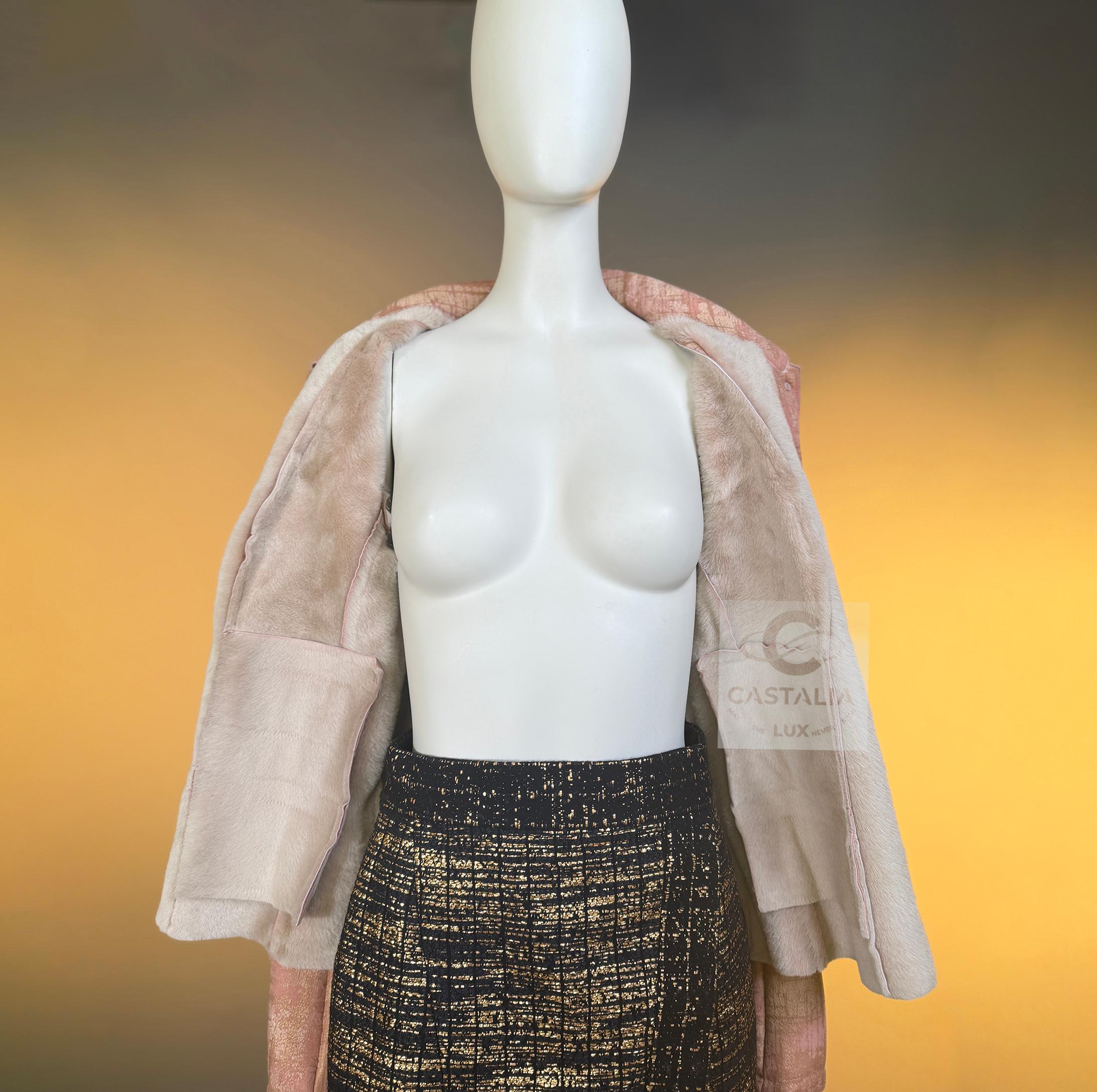 Chanel 13K$ Paris / Biarritz Sammler Lederjacke 44 FR im Angebot 10