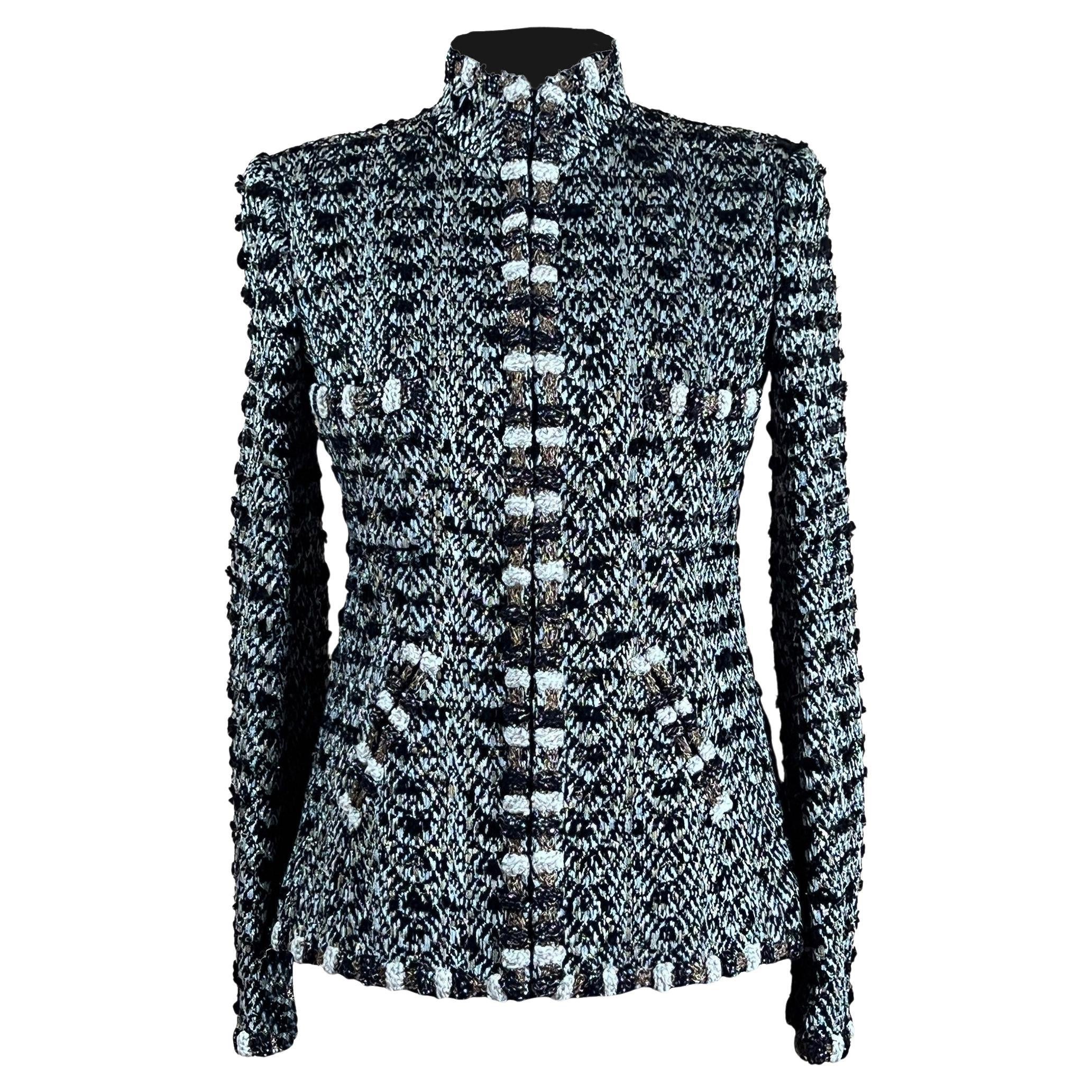 CHANEL 13K$ Paris / Bombay Runway Tweed Jacke 38 FR