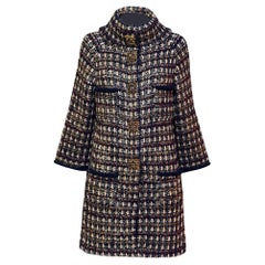 Chanel 13K$ Paris / Byzance Art Level Runway Coat 40 FR