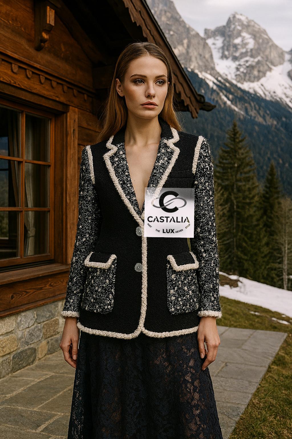 Giacca in tweed con decorazioni in paillettes di Chanel per la sfilata autunnale 2019
u2028~ L'ultimo inverno di Karl Lagerfeld

Valore della boutique: oltre 13.000 dollari u2028per collezionisti attenti alla risonanza, non alla stagione

~ Questa