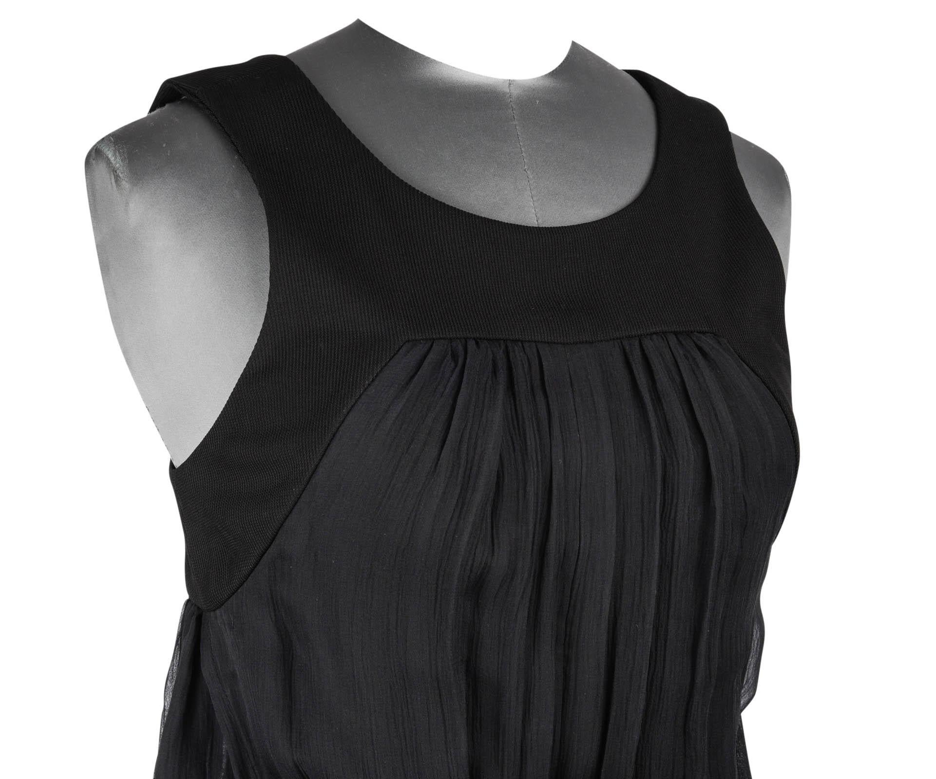 Chanel 13P Dress Black Sleeveless Culotte 34 / 2 (Schwarz)