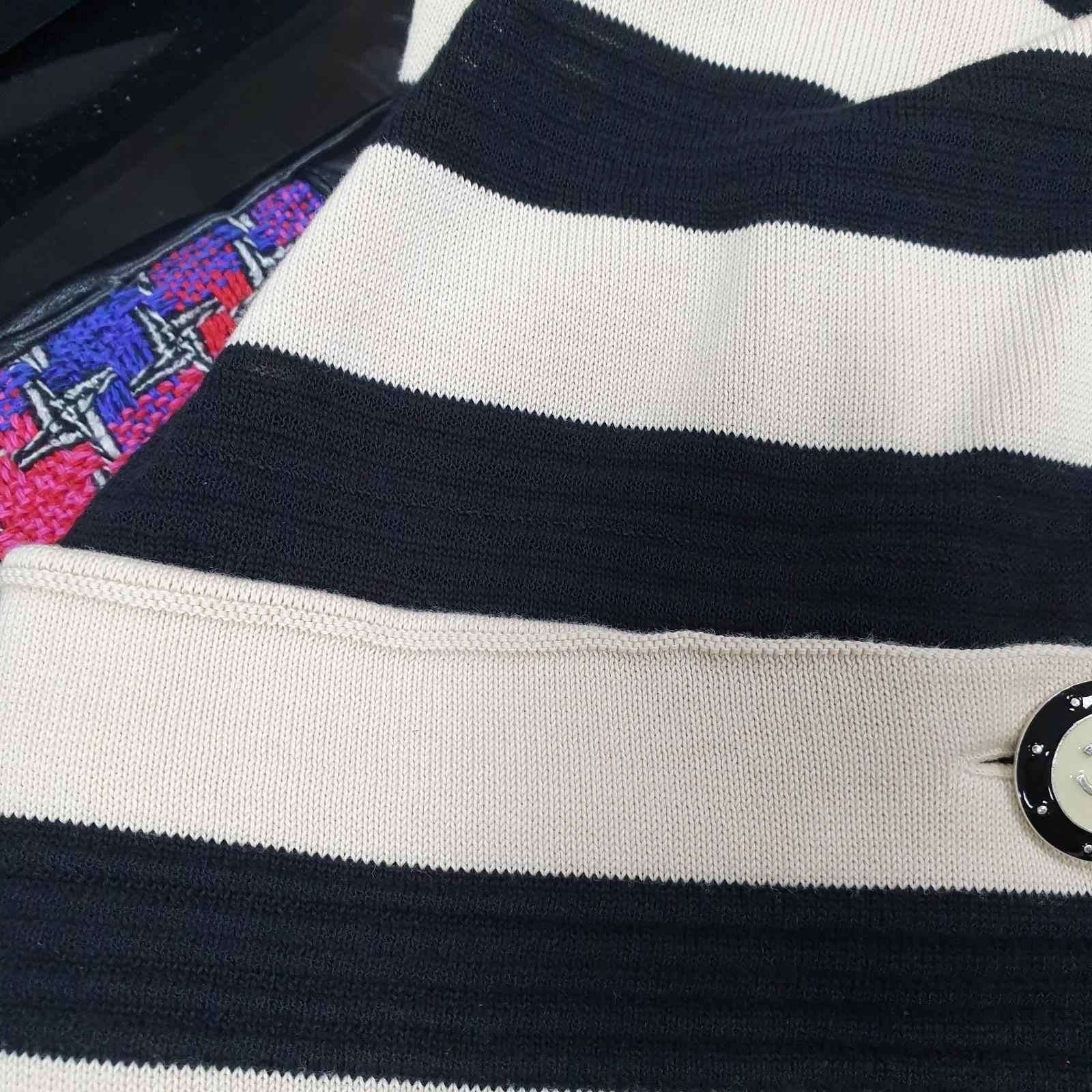 Chanel 14C 2014 Cruise Gondola CC Logo Button Knit Dress For Sale 2