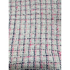 Chanel 14C Pink Tweed Jacket Sz 38