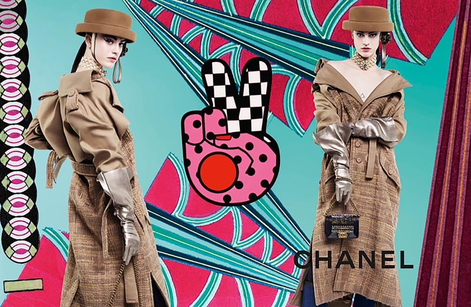 Chanel 14K$ Beige Ribbon Tweed Trench Coat In Excellent Condition In Dubai, AE