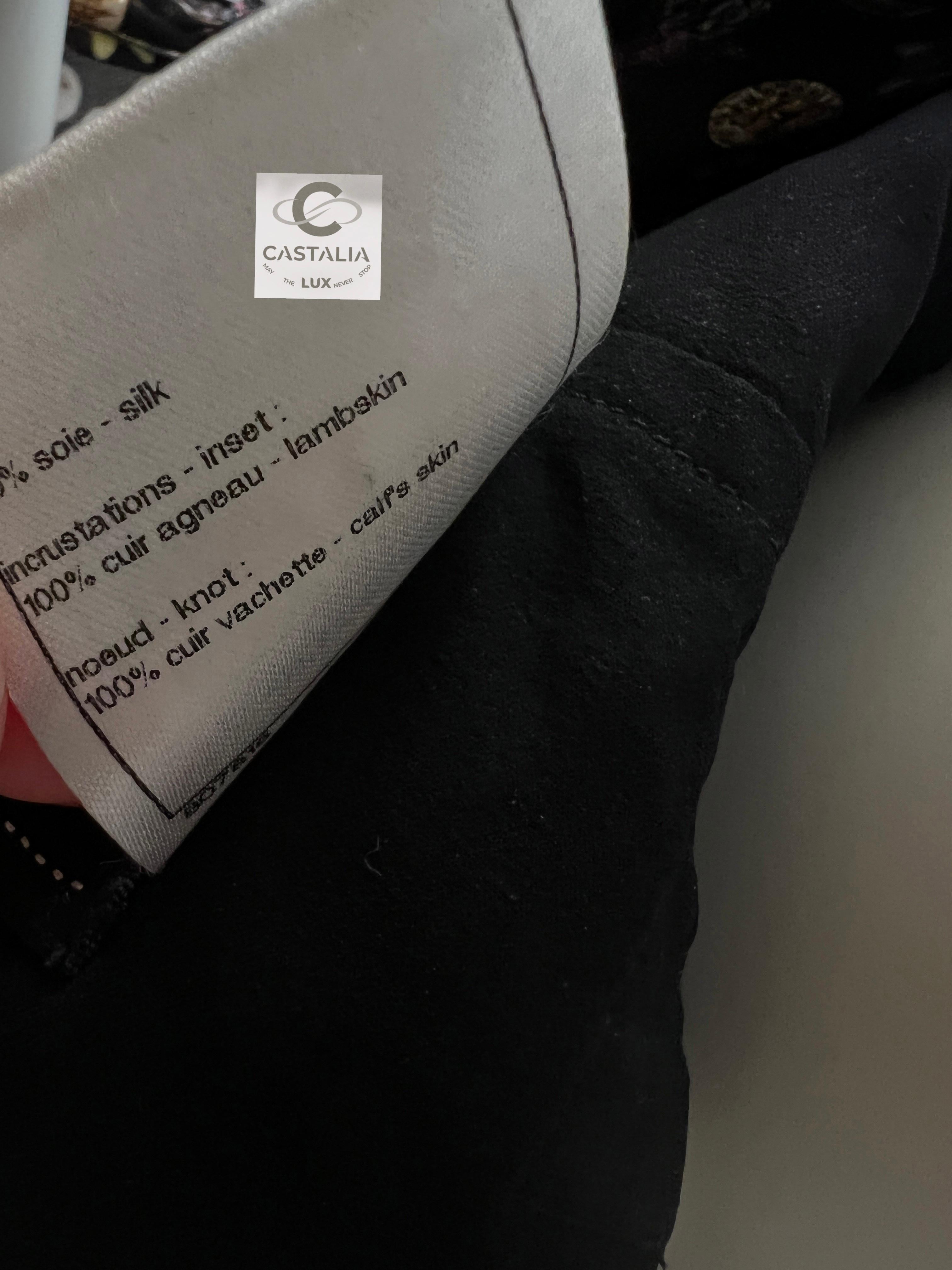 Chanel 14K$ CC Logo Maxi Schwarz Seidenkleid 36 FR im Angebot 9