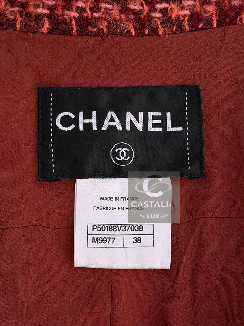 CHANEL 14K$ Museo Raro Supermercado Arquitectónico Chaqueta de Tweed en venta 15