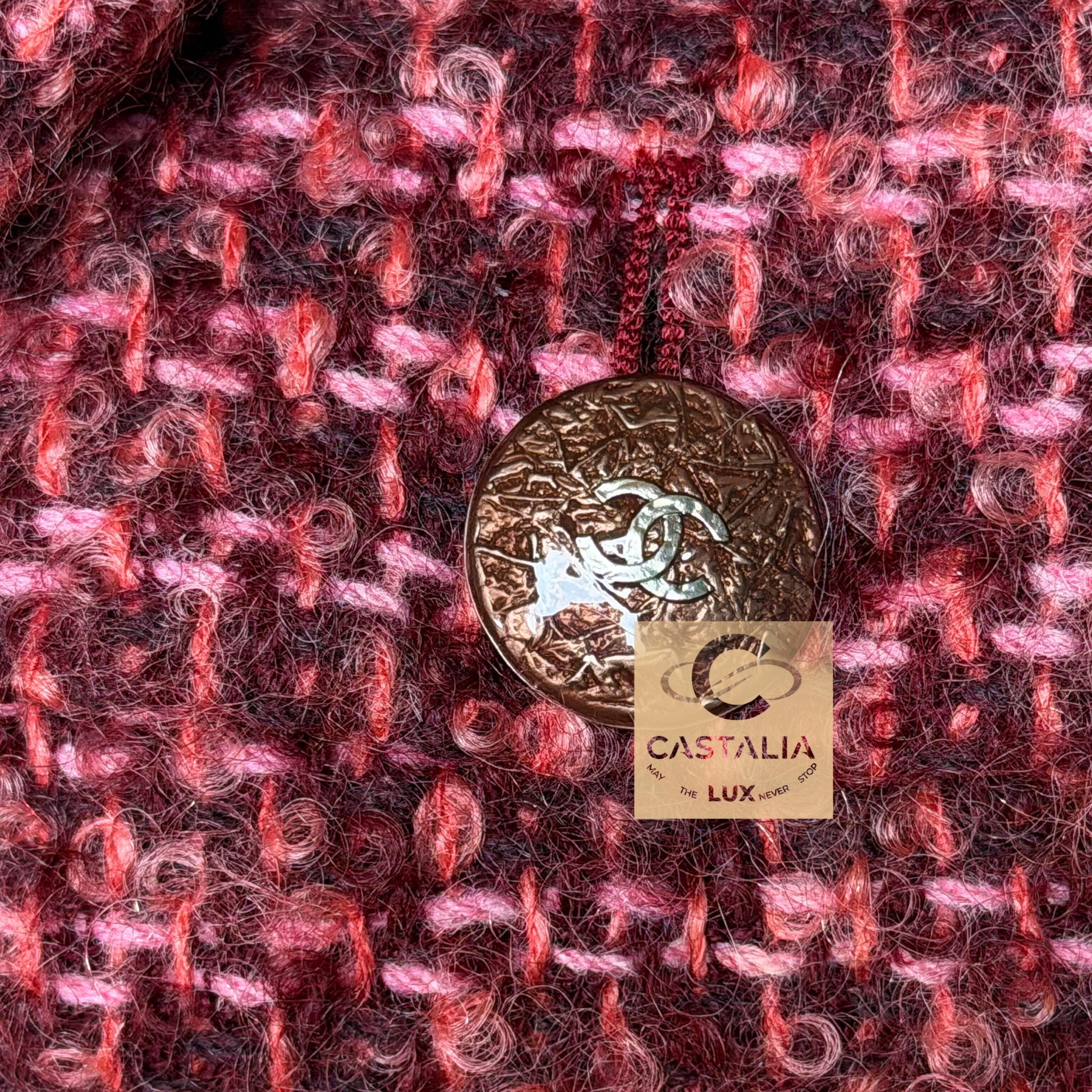 CHANEL 14K$ Museo Raro Supermercado Chaqueta de tweed 38 FR en venta 10