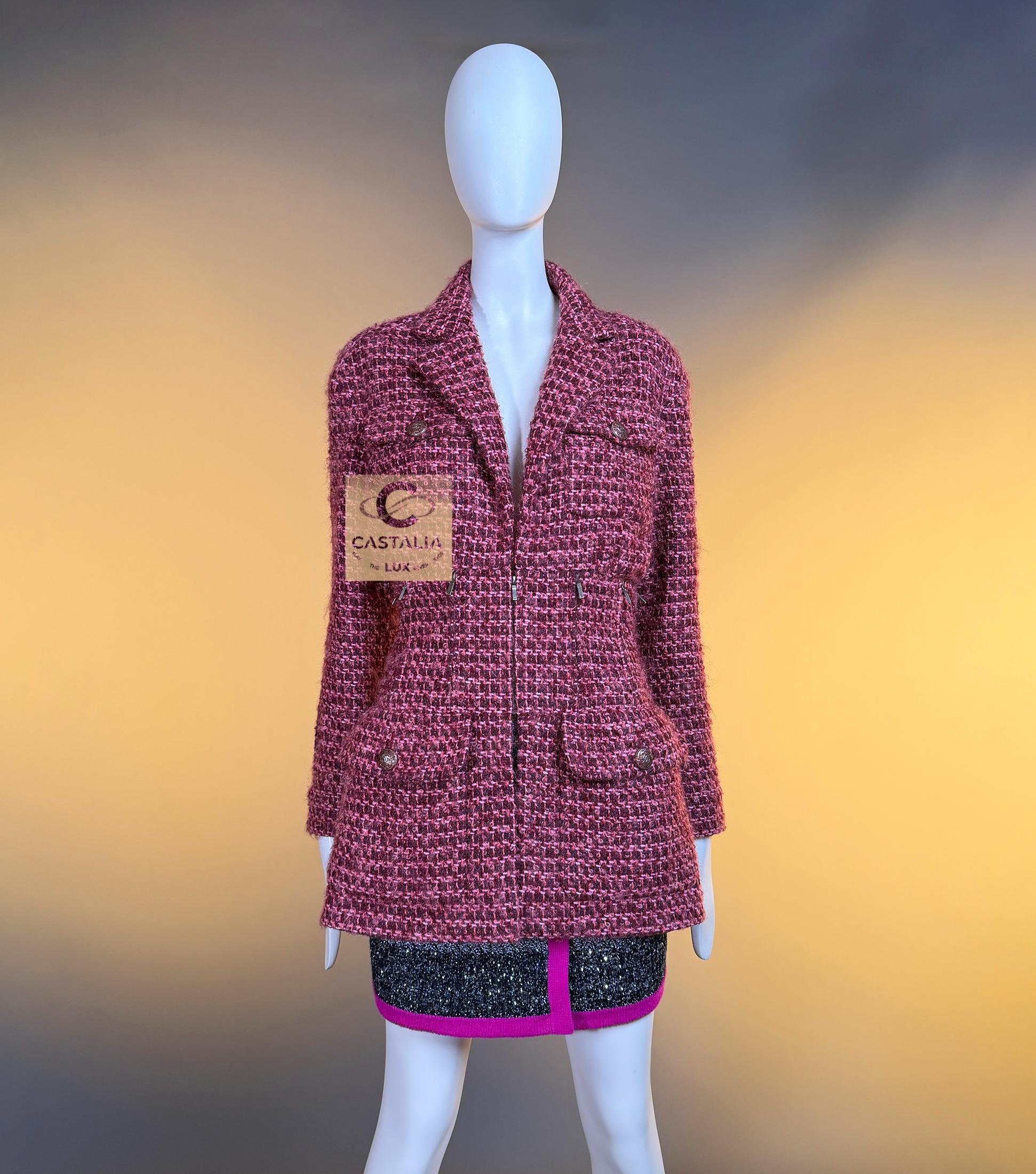 CHANEL 14K$ Museo Raro Supermercado Chaqueta de tweed 38 FR en venta 2