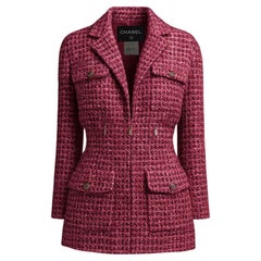 CHANEL 14K$ Museo Raro Supermercado Chaqueta de tweed 38 FR